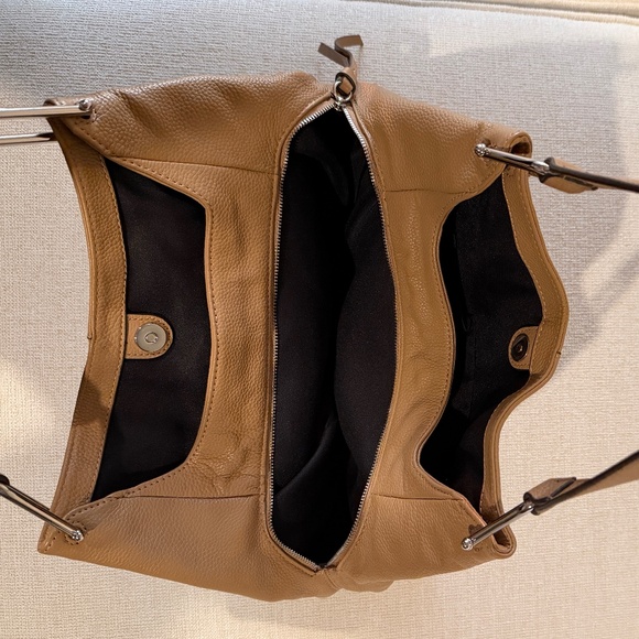 Vince Camuto Pebbled Leather Shoulder Bag - Picture 3 of 6